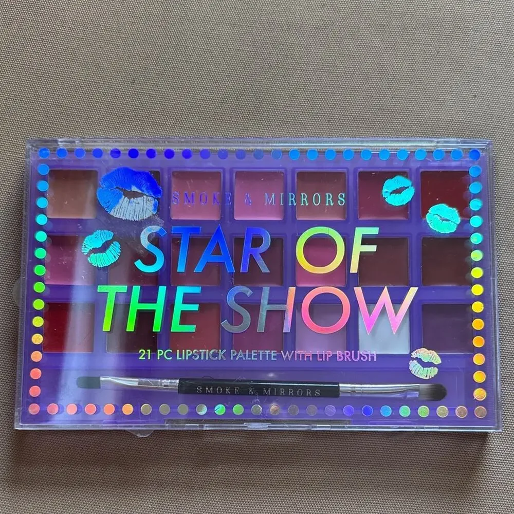 Smoke & Mirrors Lipstick Palette - Vibrant Shades
